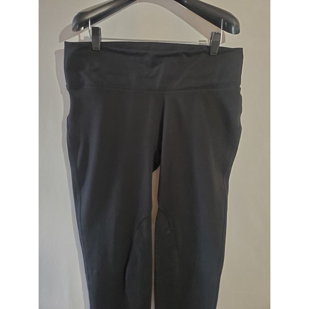 Spanx Ready To Wow Black Faux Leather Riding Leggings Womens Size XL Shapewear - Picture 5 of 13